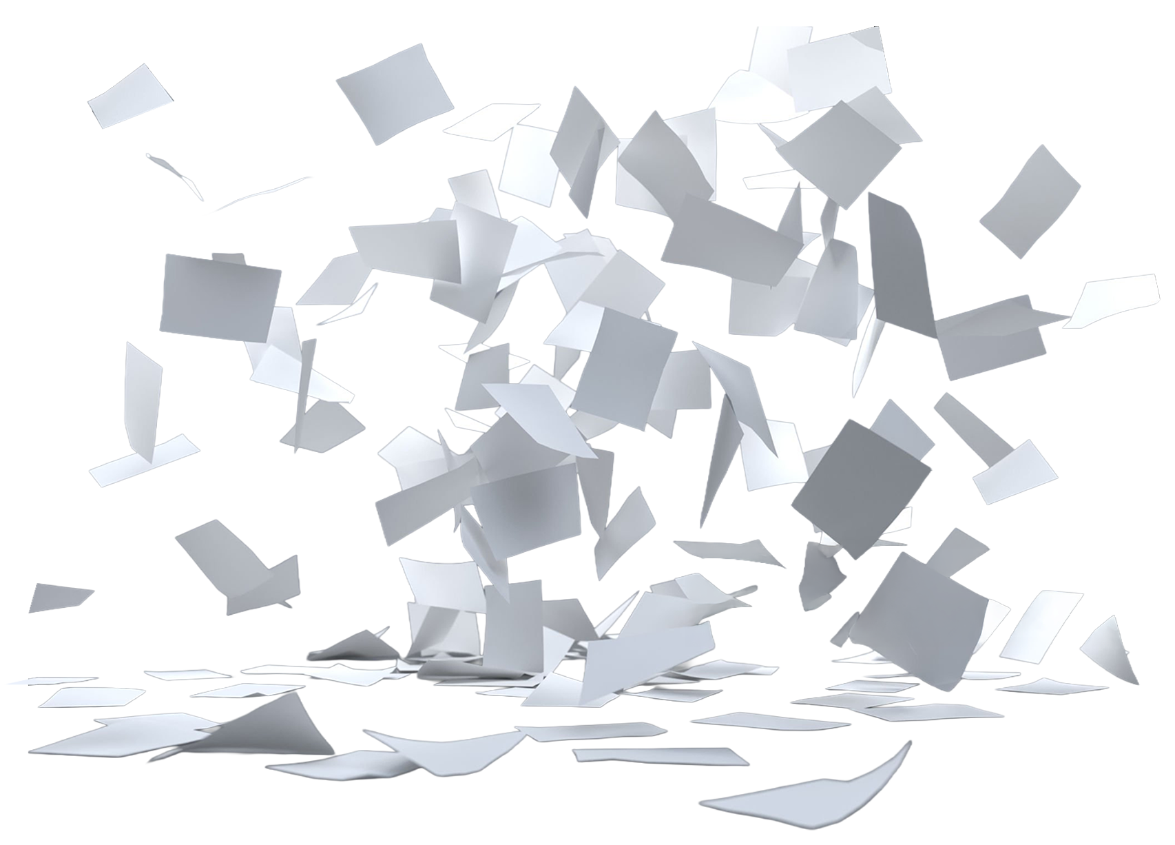 Operational chaos – papers flying