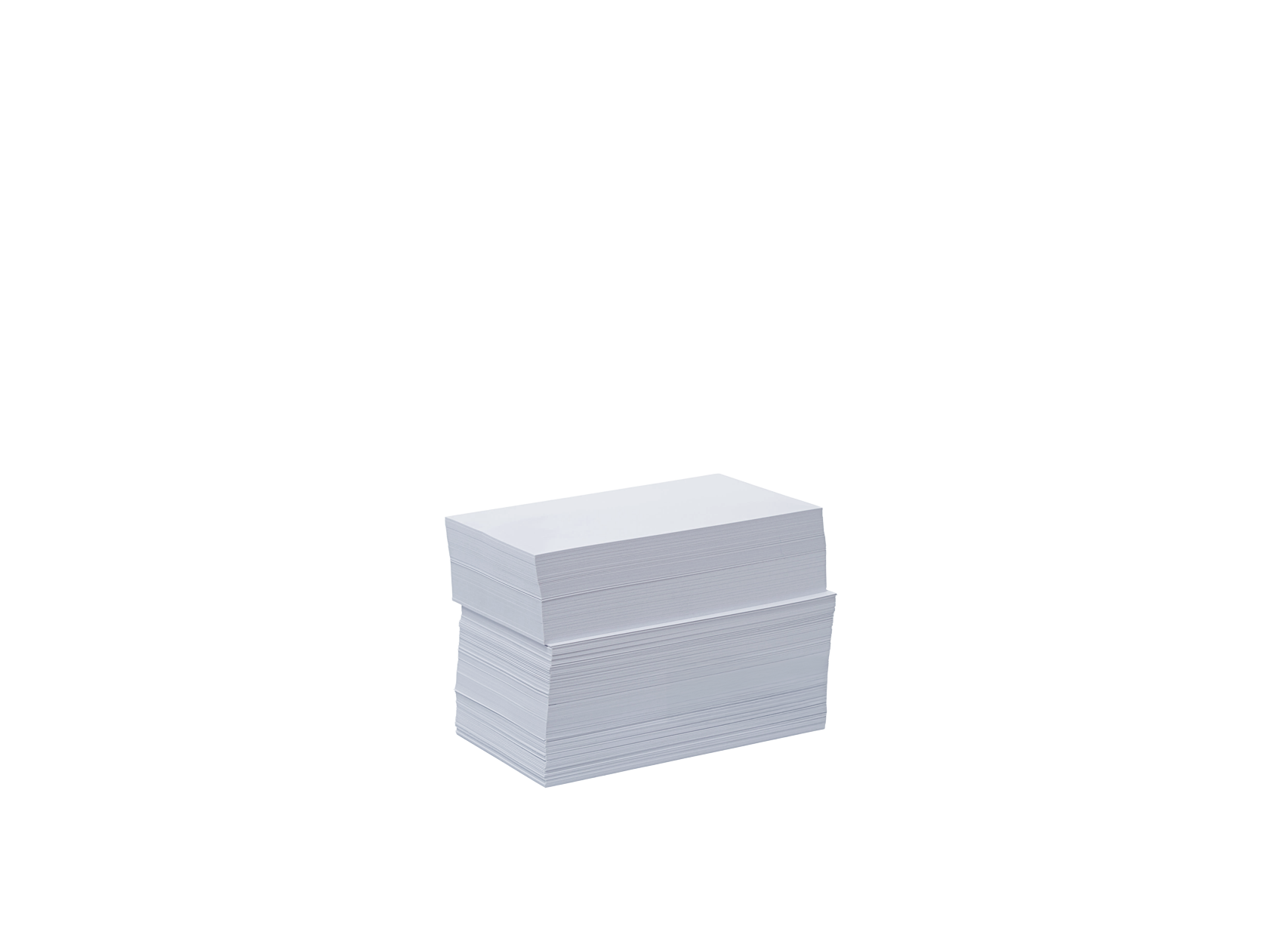 Operational success – neatly stacked papers
